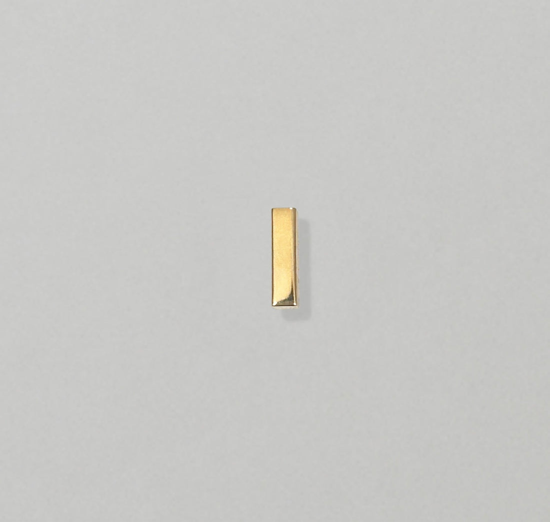 gold bar earrings mens waterproof earrings